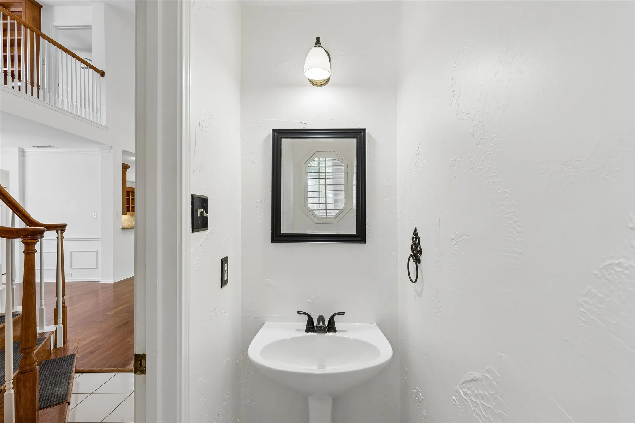 Half bath by the front door