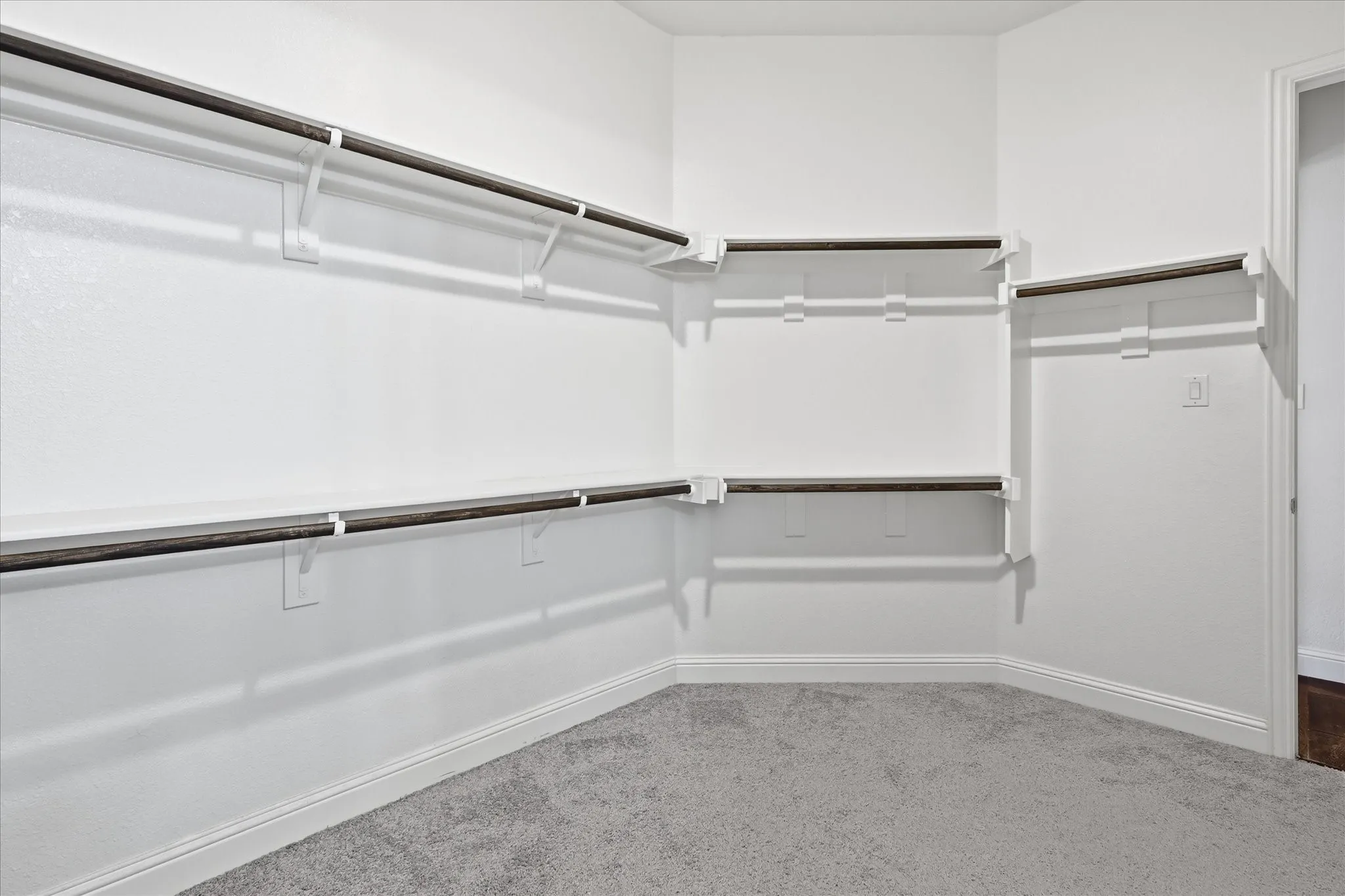 Amazing closet with direct access to laundry room.