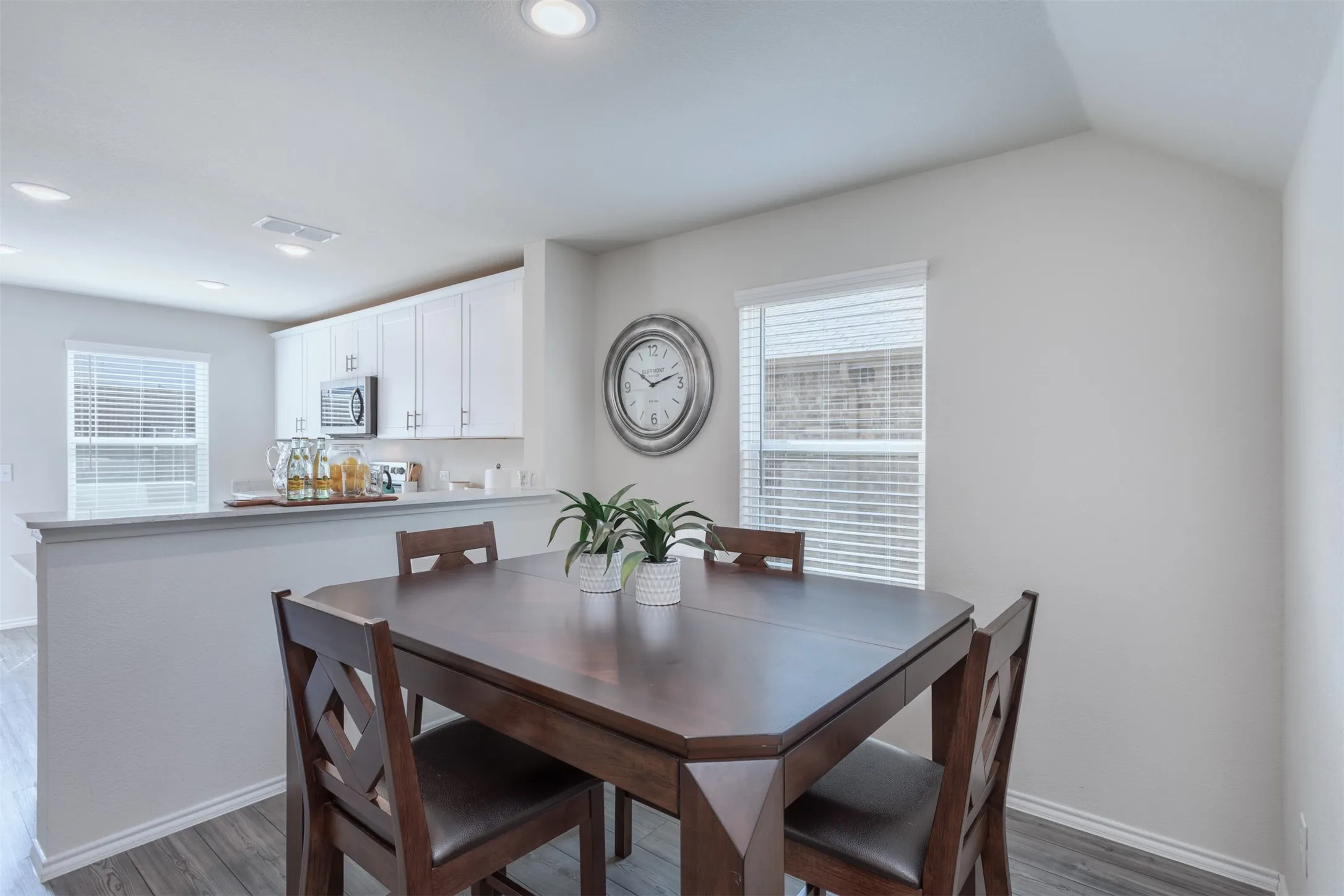 Open Concept living, dining and kitchen keeps all connected and allows for great entertainment space.