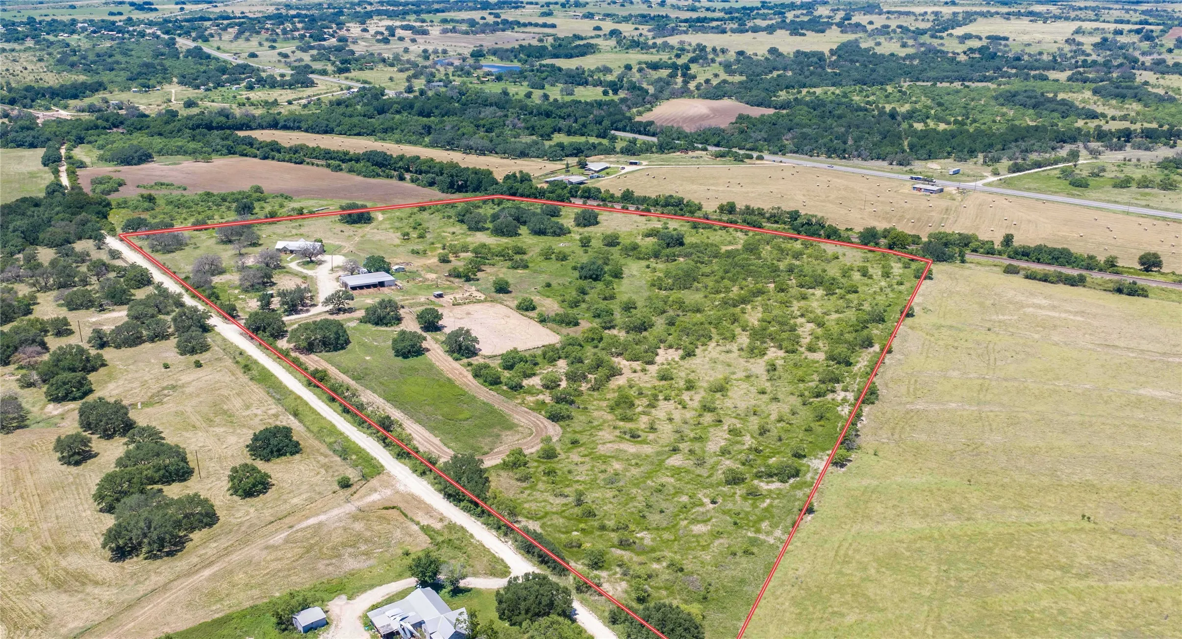 estimated lines will be having a new survey done this month all fenced