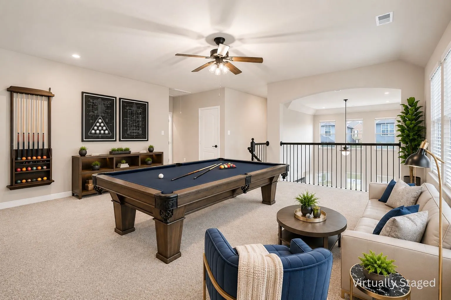Game room or additional living space
*Virtually staged