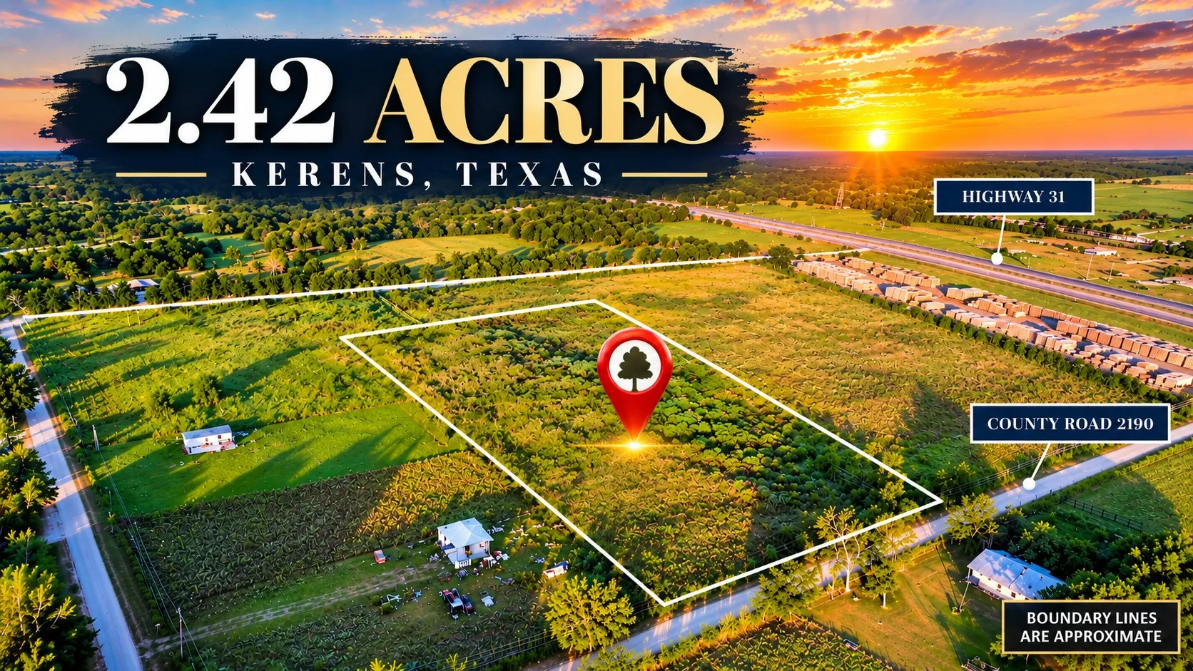 Unimproved Land For Sale in Navarro County , 119 County Road 2190, Kerens, Texas 75144, 0, 0, Garage spaces, 0 Sqft, built in 0, mls#21344728, Real Estate Agent in Kerens, Homes For Sale in Navarro county, Homes For Sale in Kerens, Realtor in Kerens Texas, Real Estate Brokerage Independent Realty Texas, Luminita Cordes Realtor