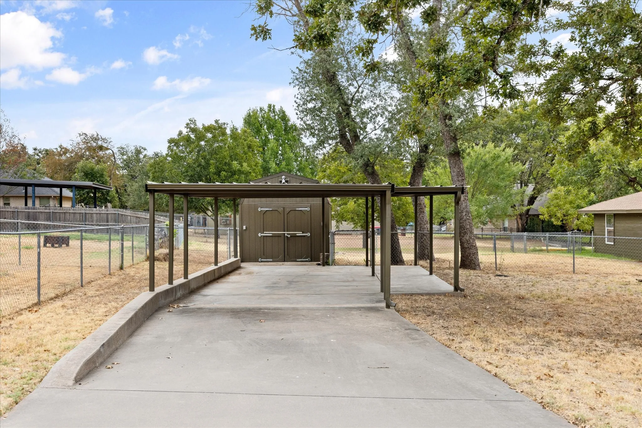 Storage building & Additional Parking