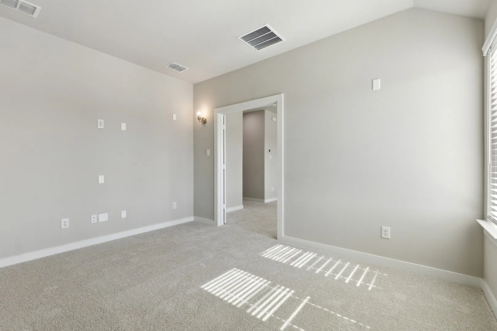 Media Room in the Claret home plan by Trophy Signature Homes – REPRESENTATIVE PHOTO