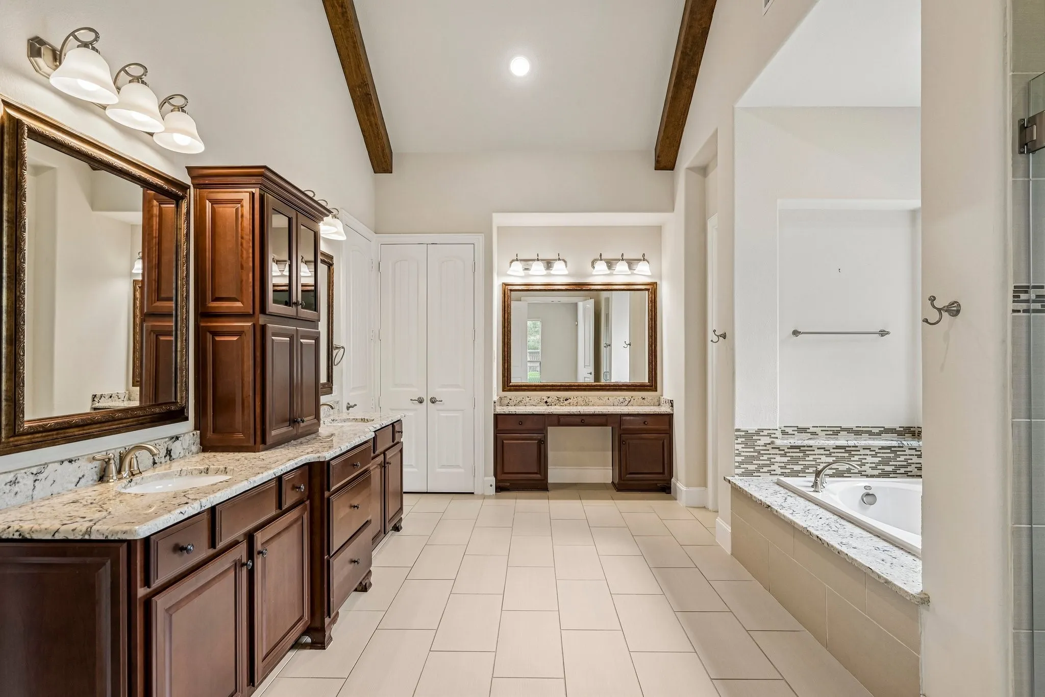 Primary suite bathroom