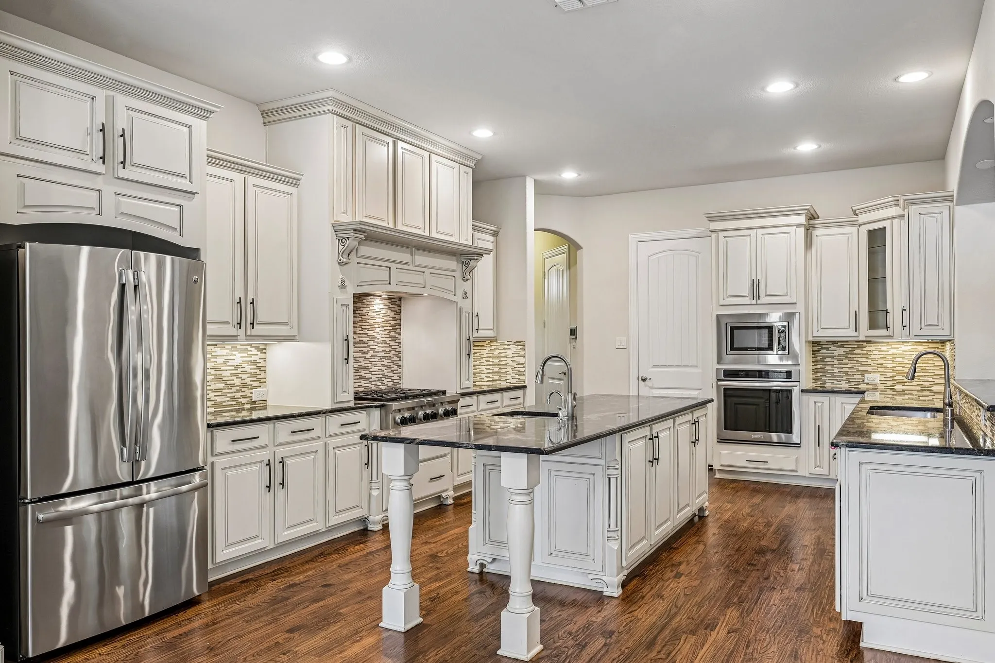 Open concept kitchen