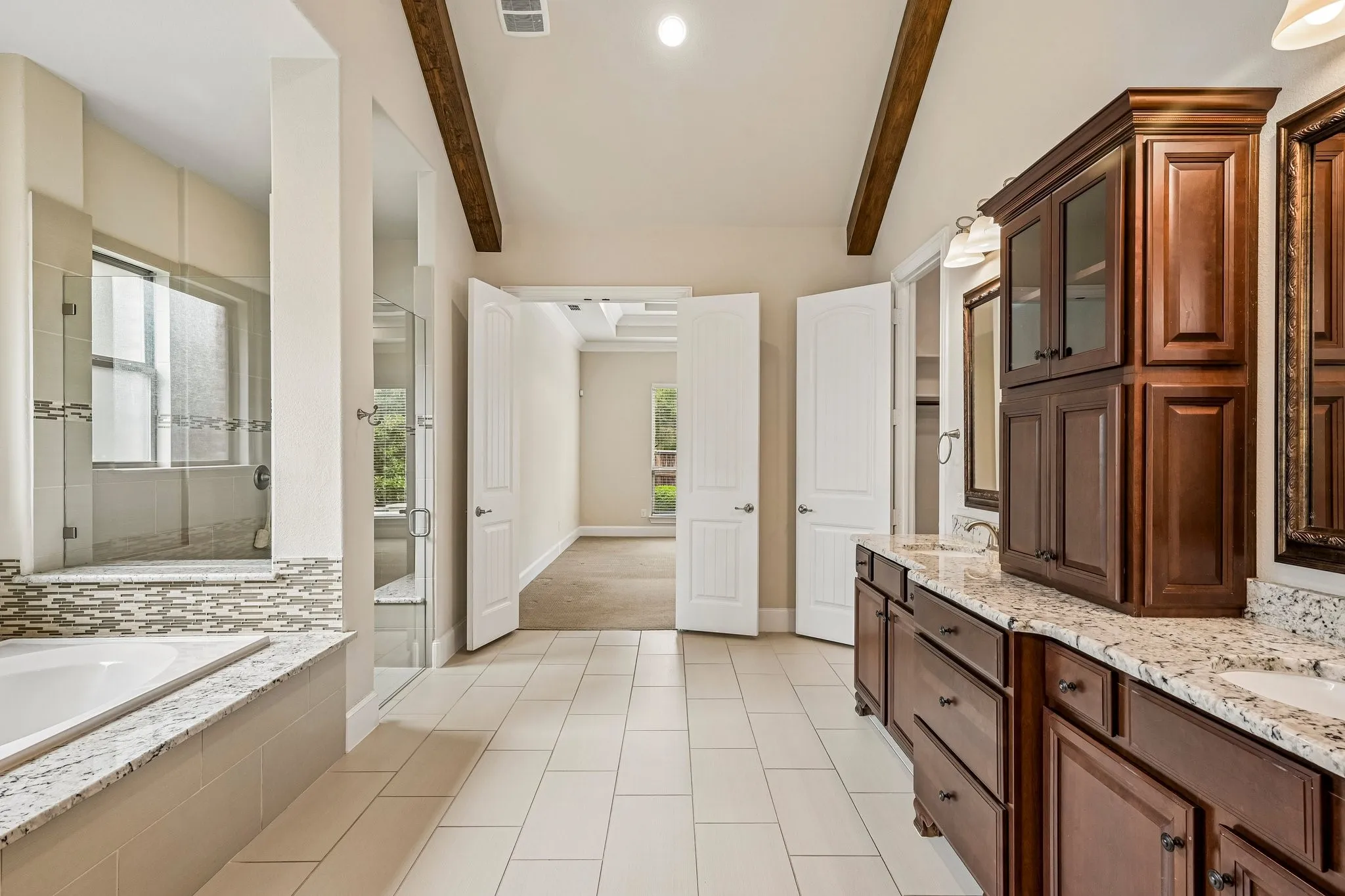 Primary suite bathroom