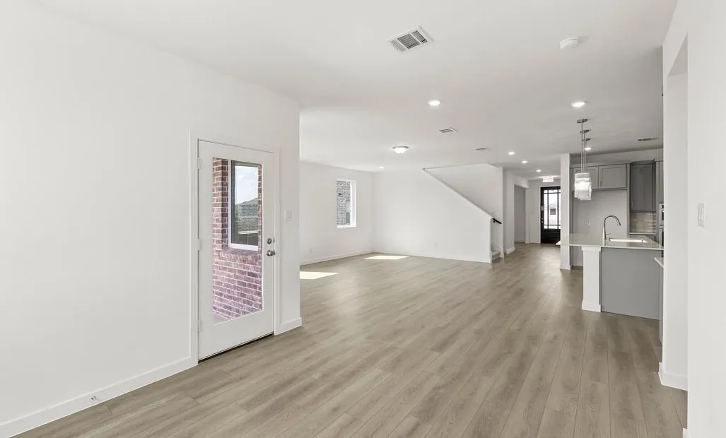 Open Kitchen-Living-Dining Room