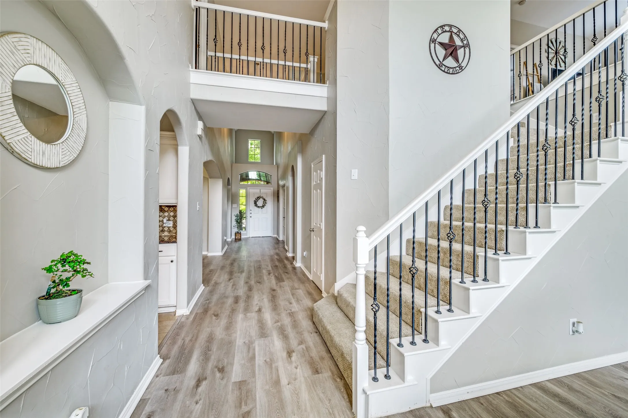 Luxury Vinyl Flooring throughout the main living area of the home
