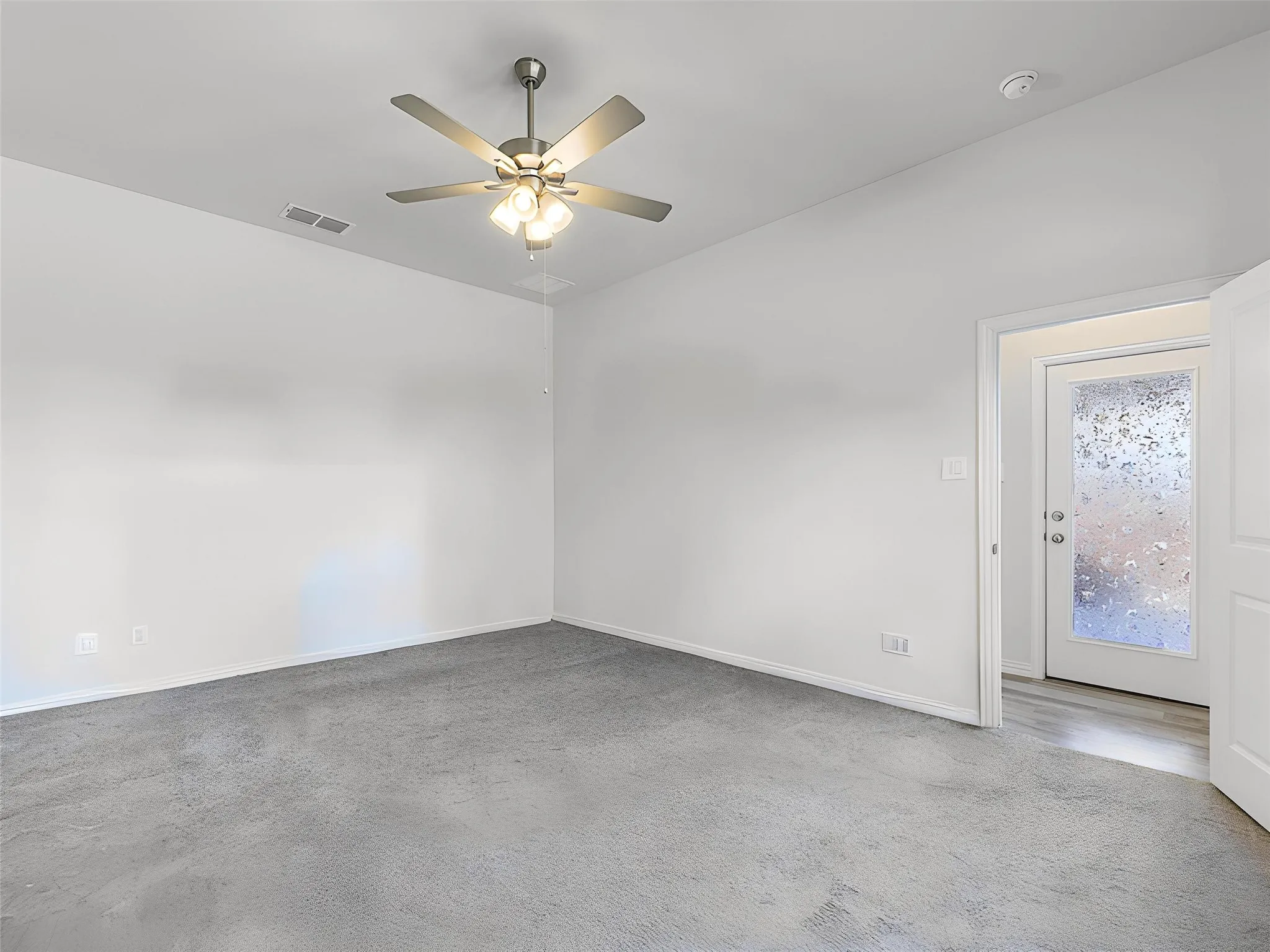 Primary bedroom with furniture removed