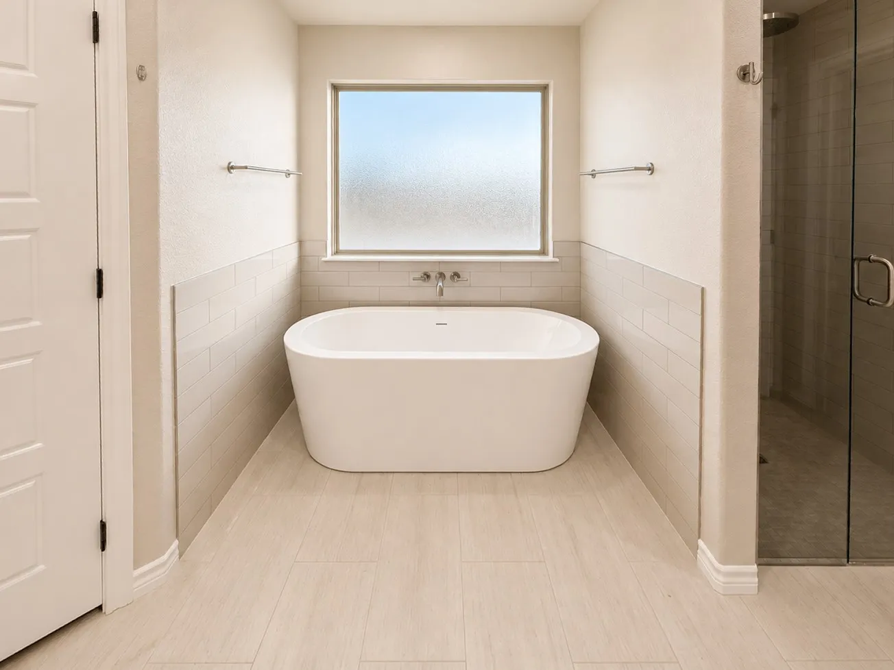 Primary bath garden tub