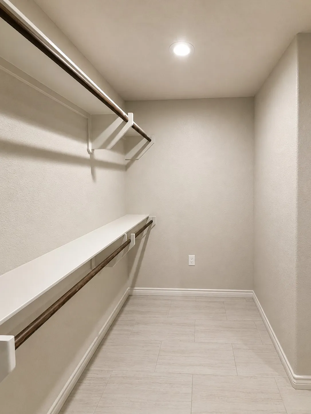 Primary closet