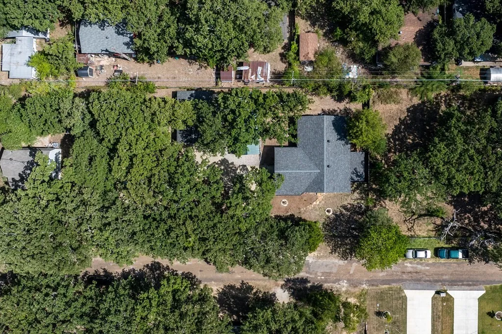 Aerial view of property