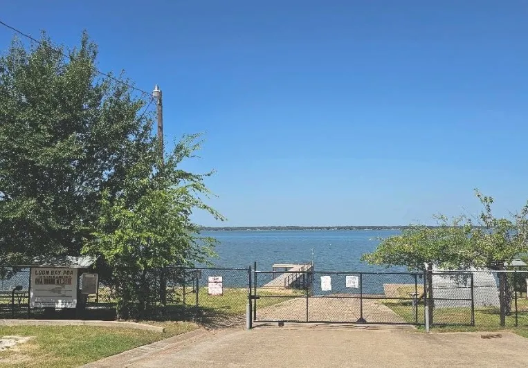 Boat launch & fishing pier at end of street