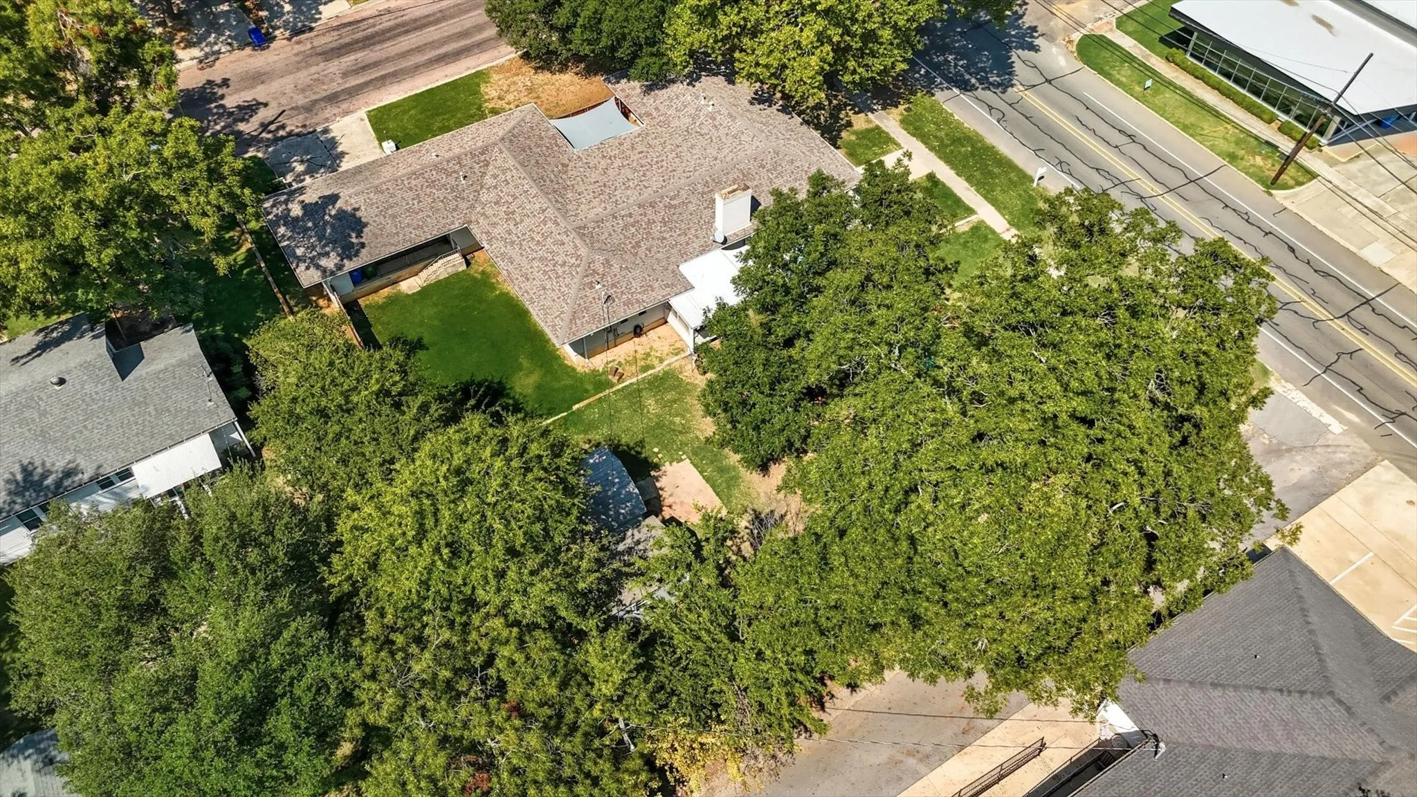 Drone / aerial view