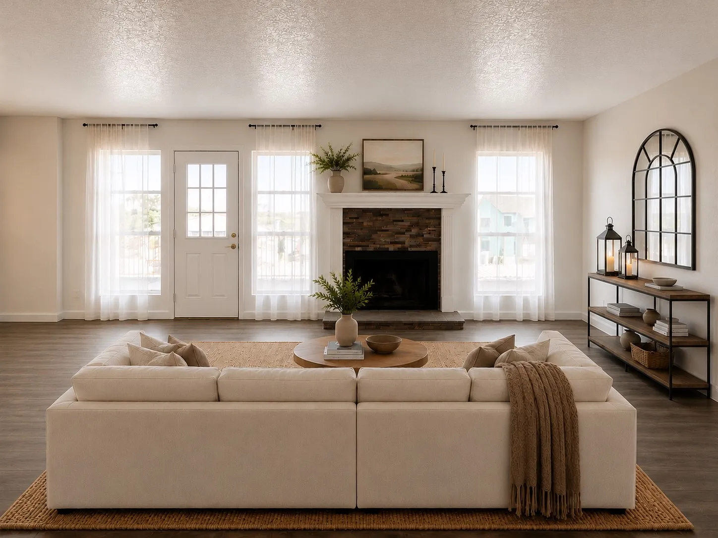 Virtually Staged Living Area