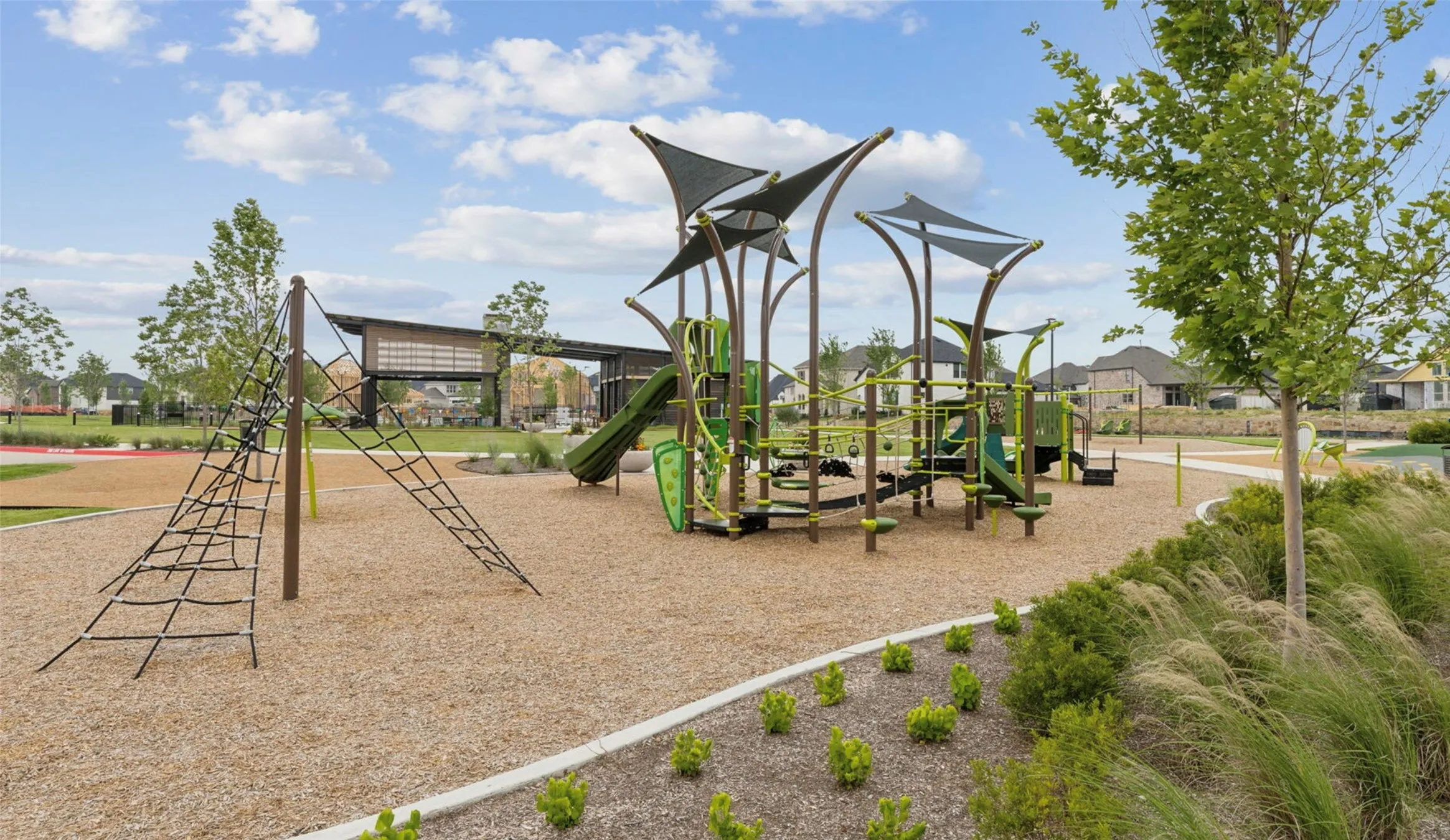 The kiddos will enjoy hours of outdoor fun in any of the wonderful playground areas in Painted Tree!