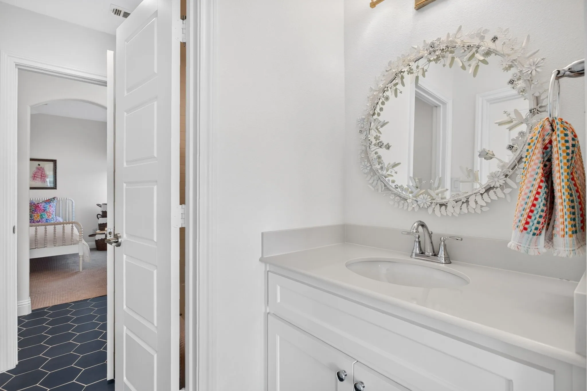 Jack and Jill vanity.