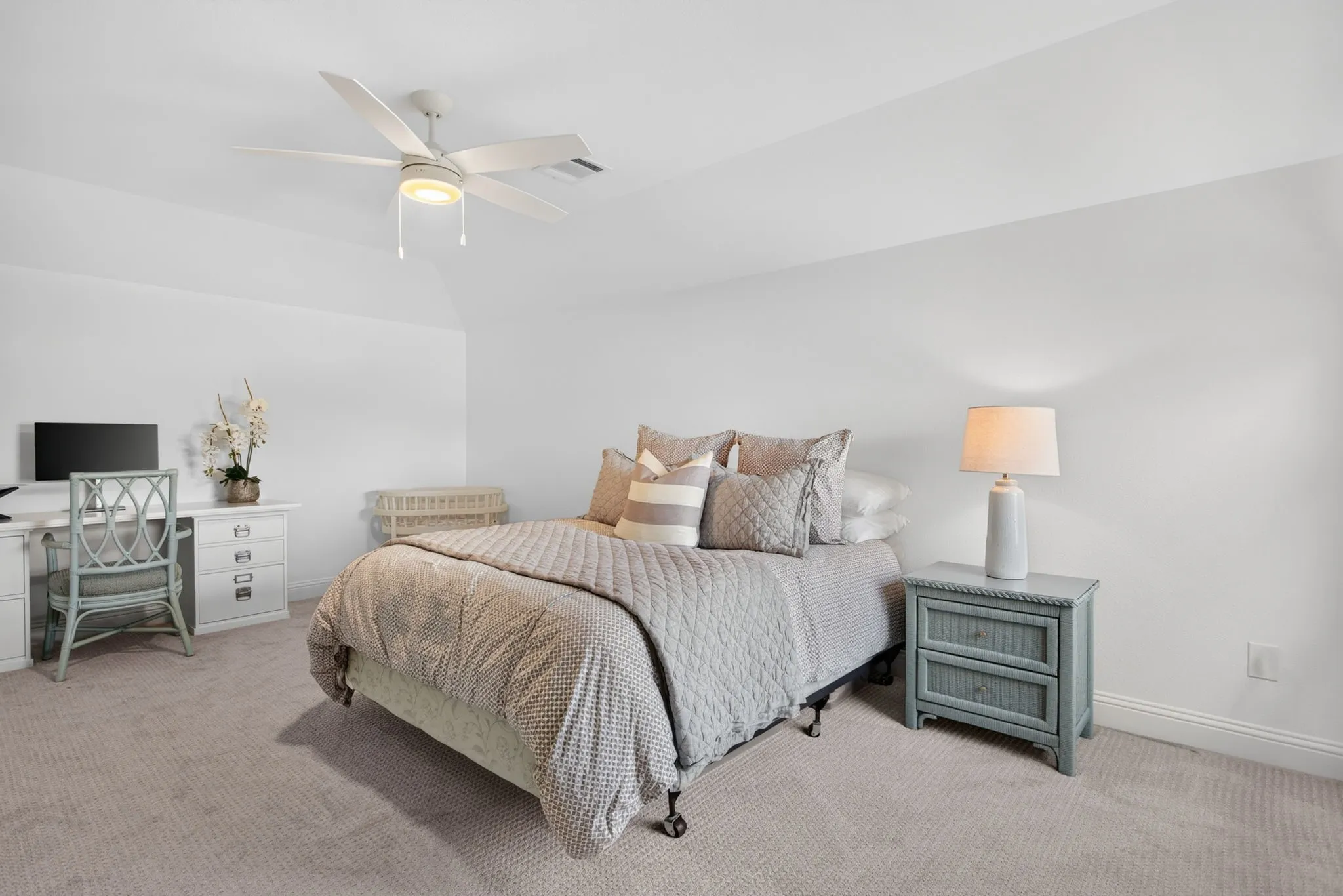 2nd floor Bedroom is extremely spacious with walk in closet and separate from other 2 guest rooms.