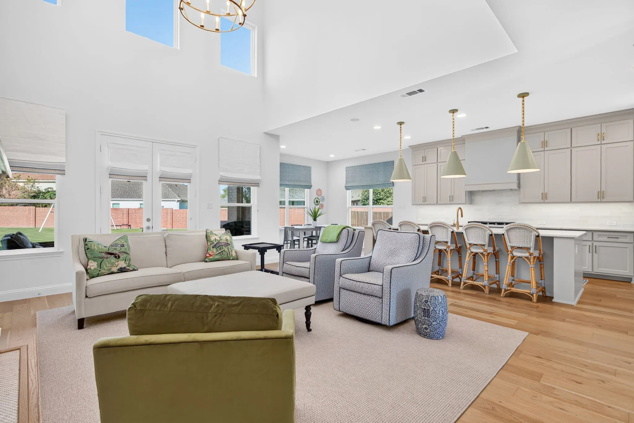Easily entertain with open concept plan.