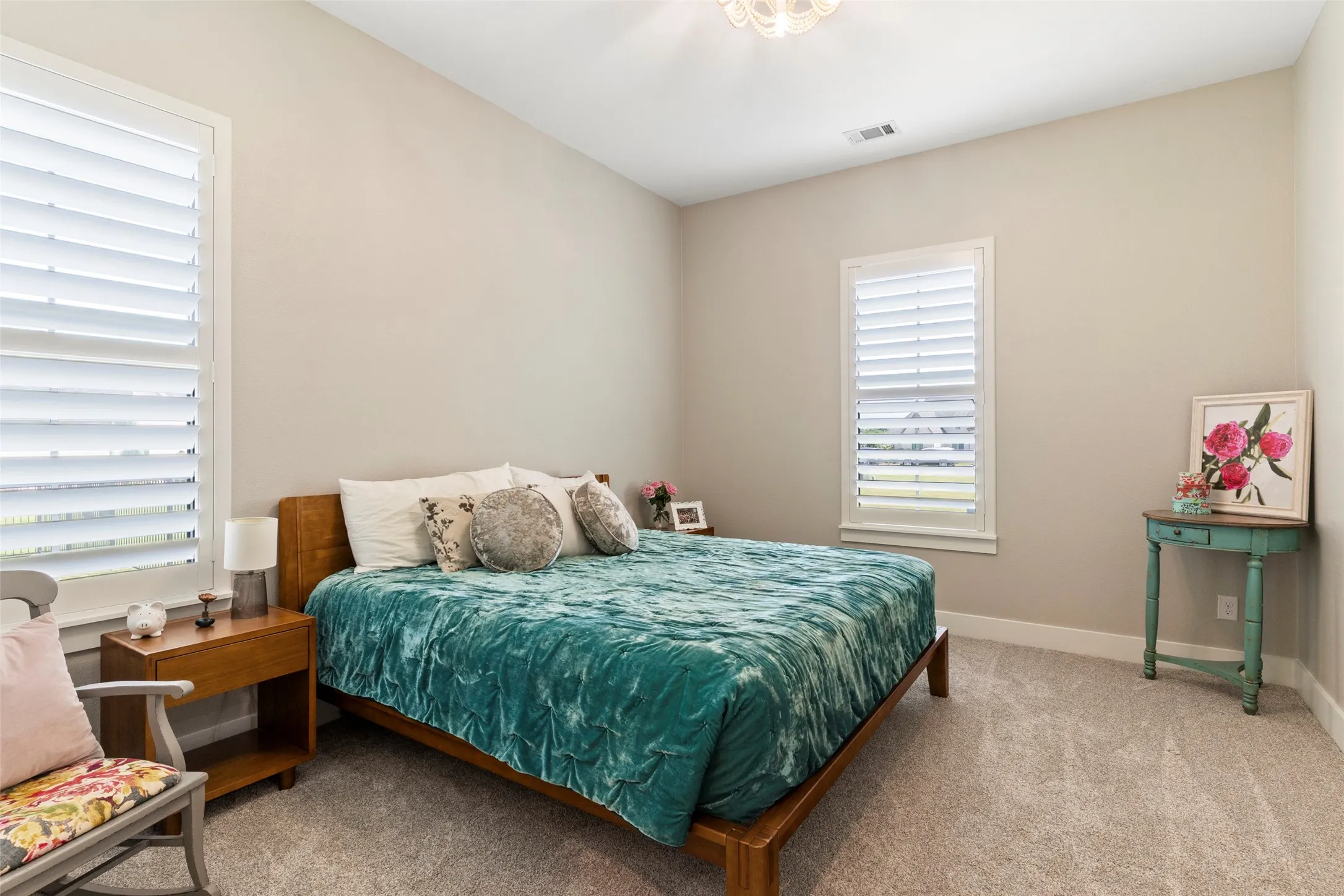 Bedroom #4 with it's own ensuite bathroom.