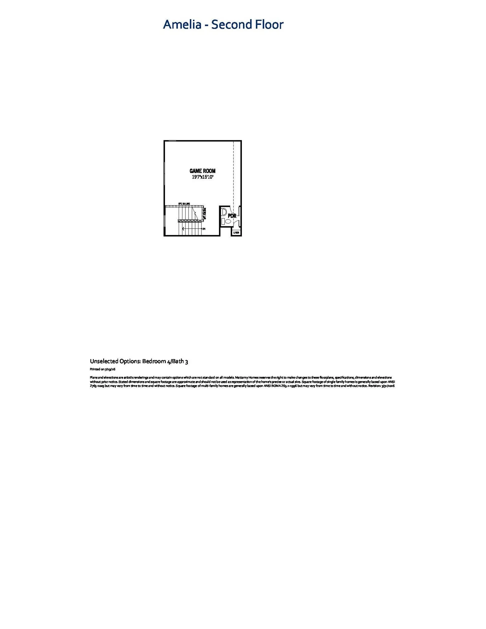 Amelia - Second Floor