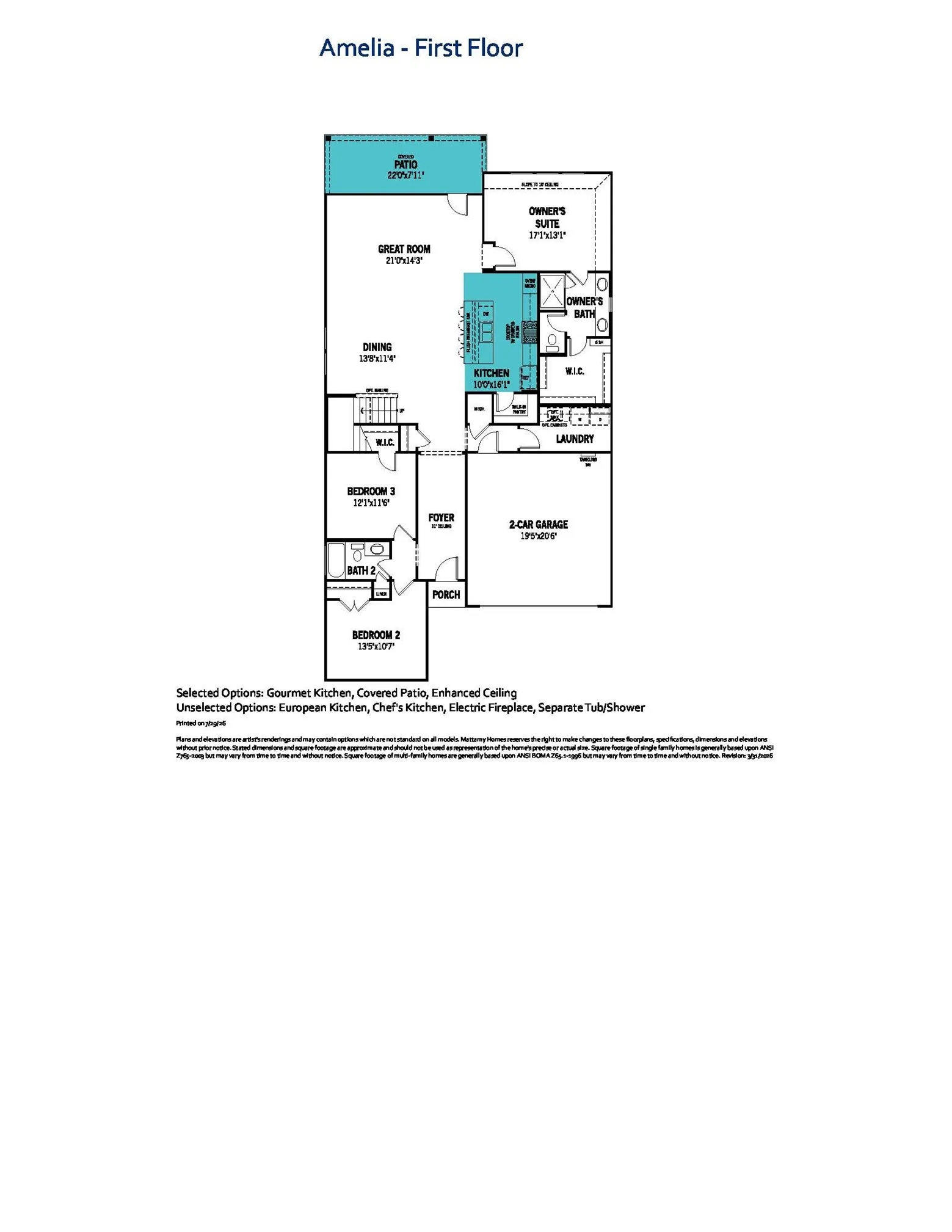 Amelia - First Floor