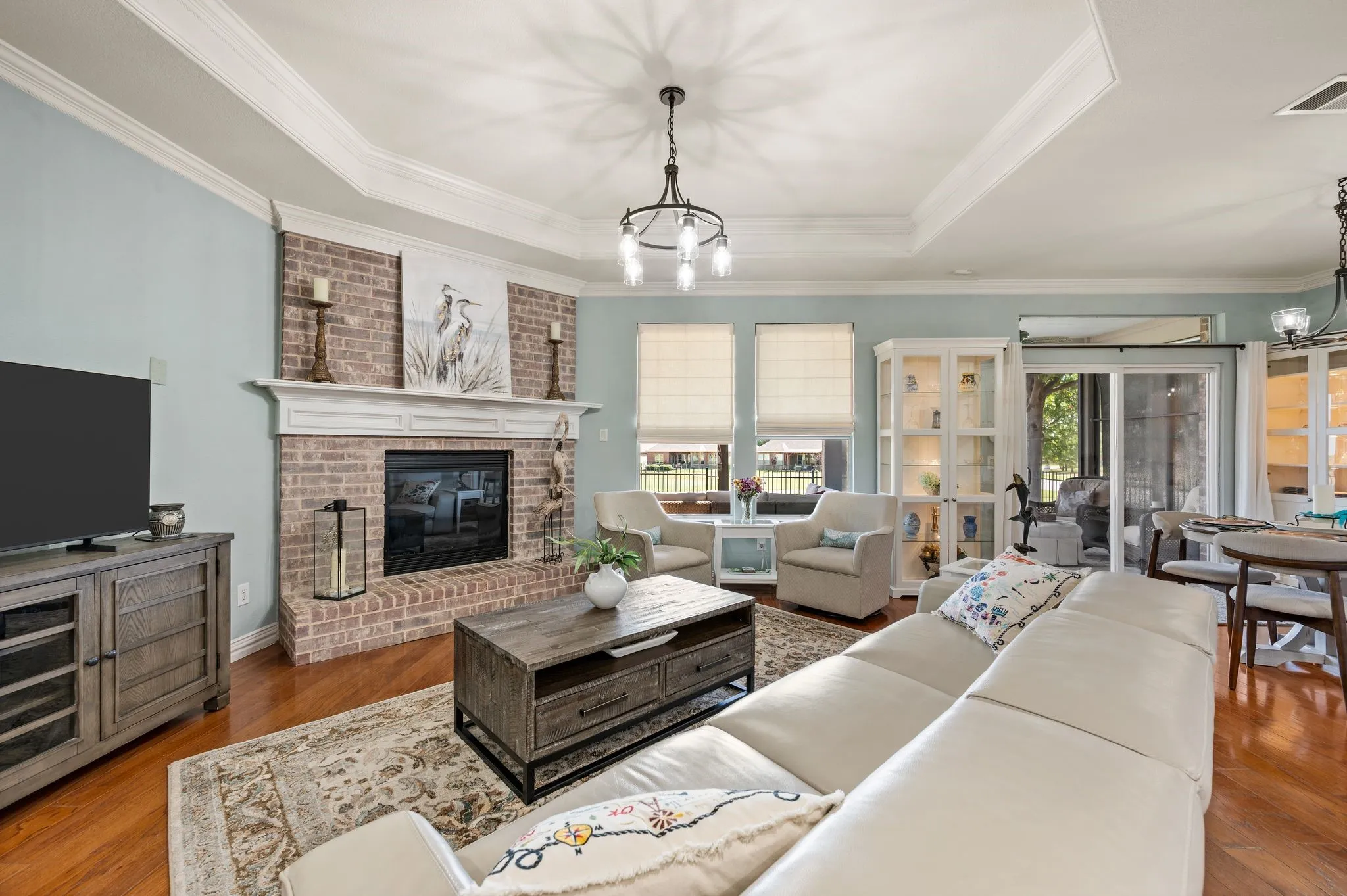Open Floorplan with Golf Course View
