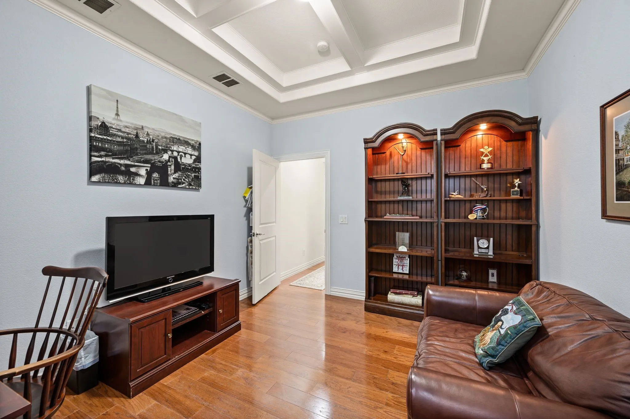 Coffered Ceiling at Office