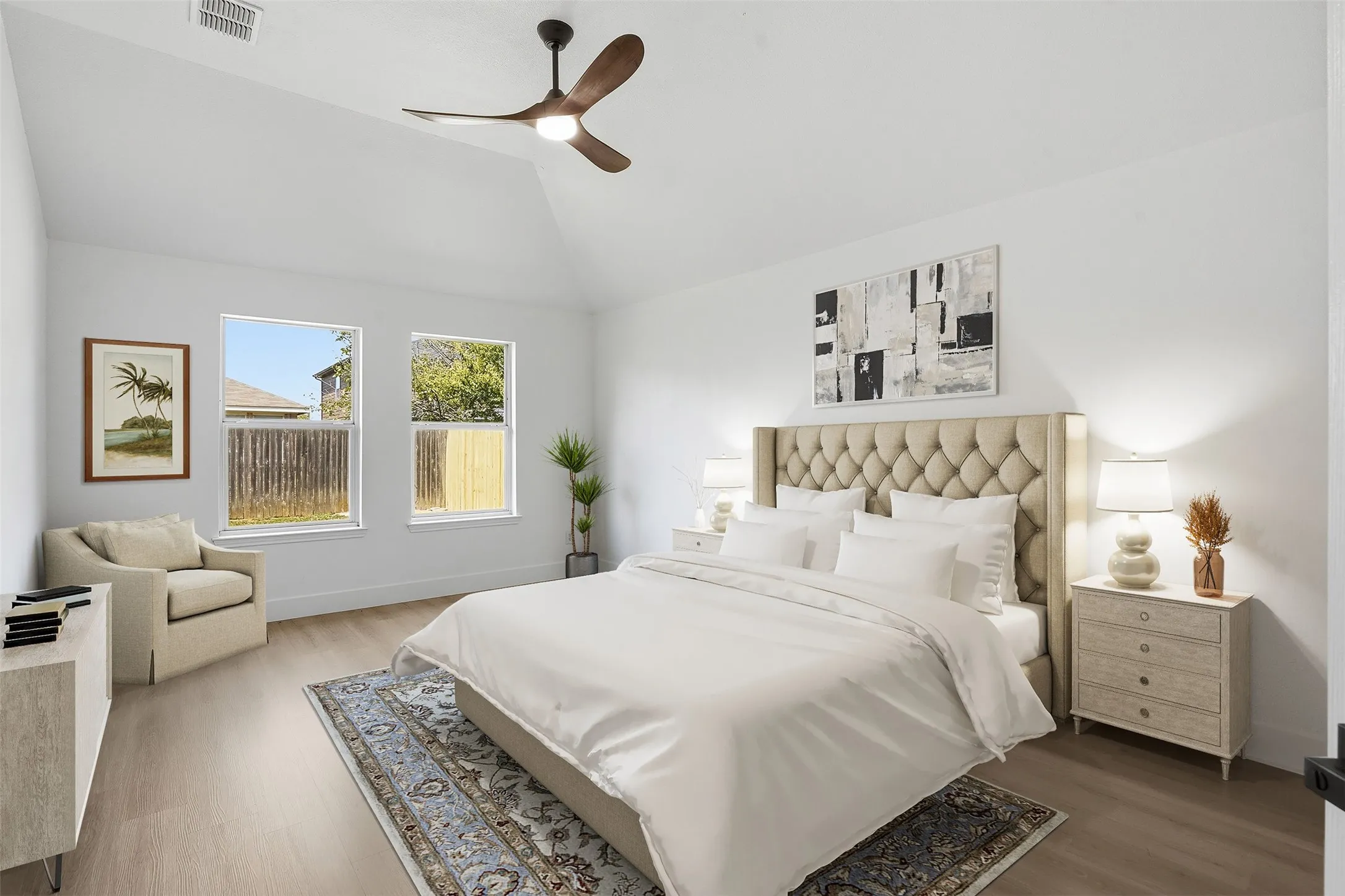 Virtually Staged - Primary Bedroom