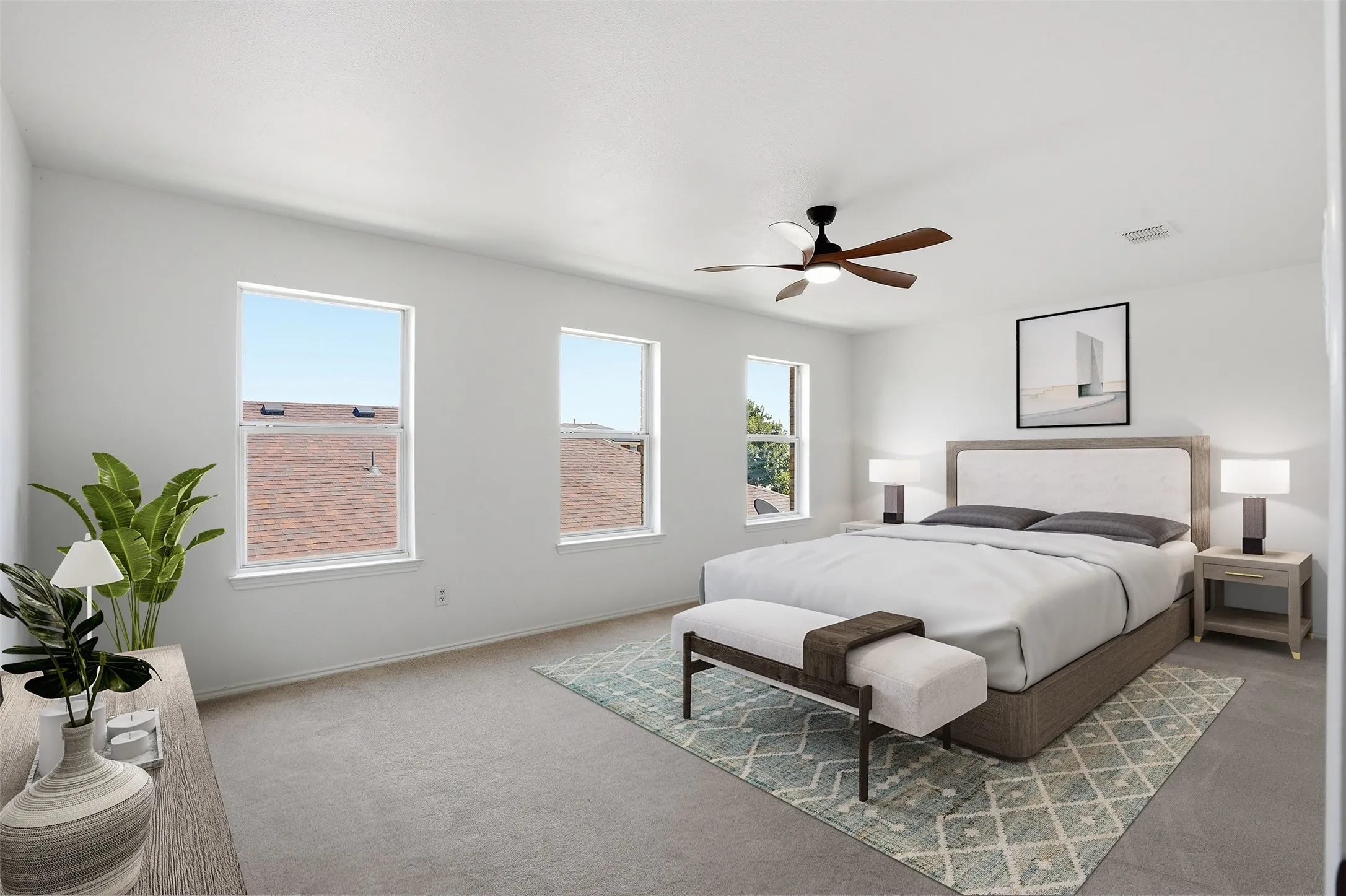 Virtually Staged - 2nd Floor 5th Bedroom