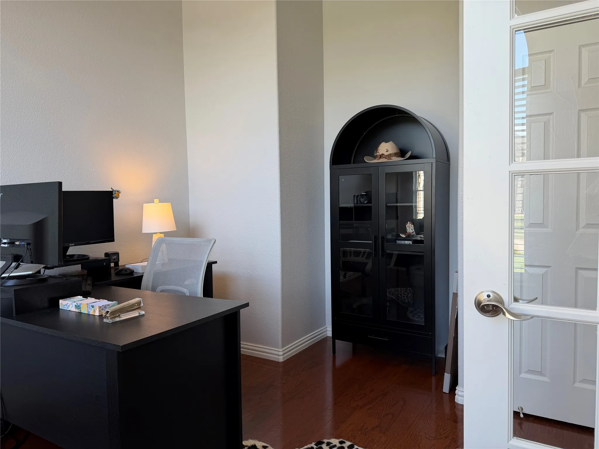 Office has closet for all the "stuff"