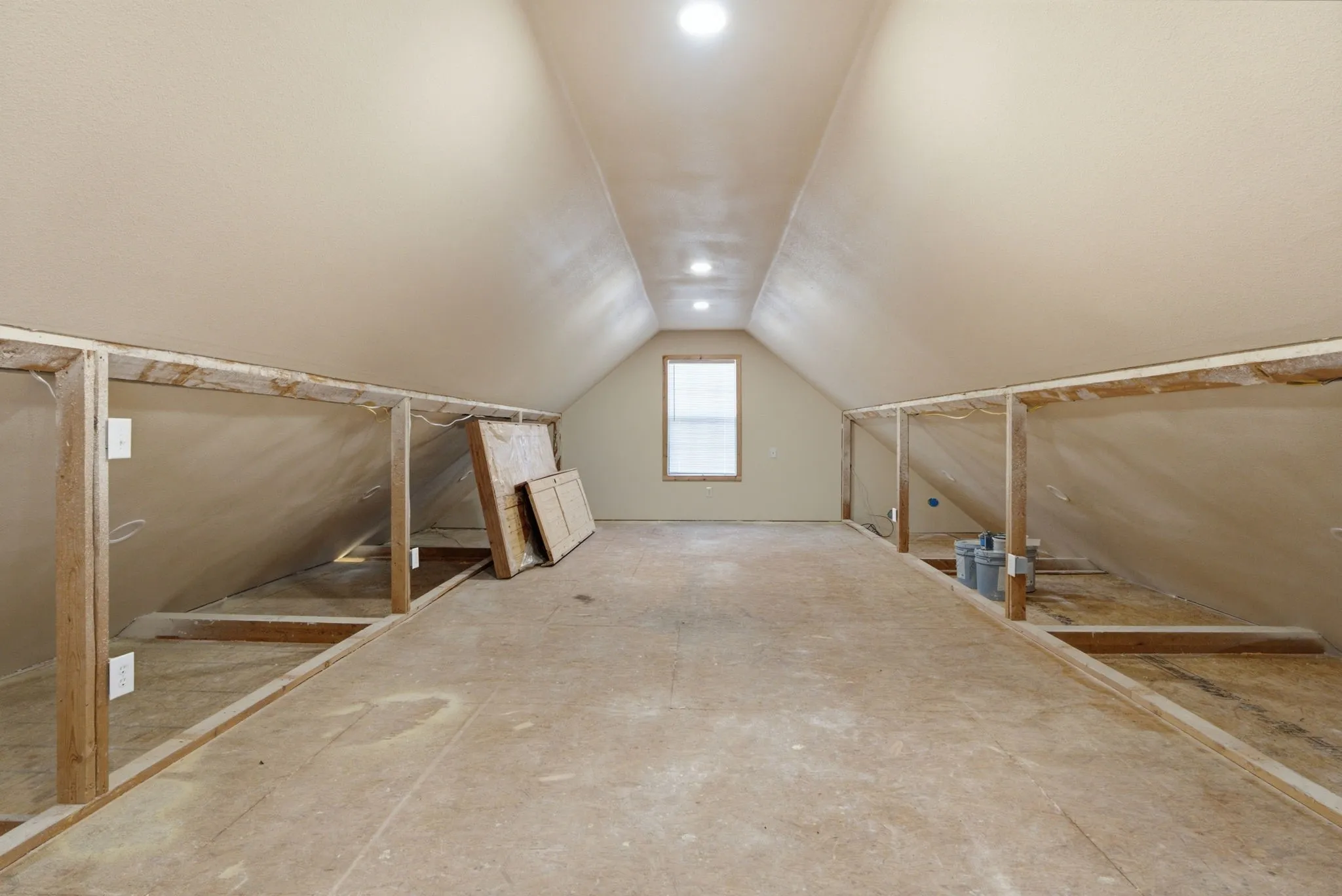 Flex space over garage