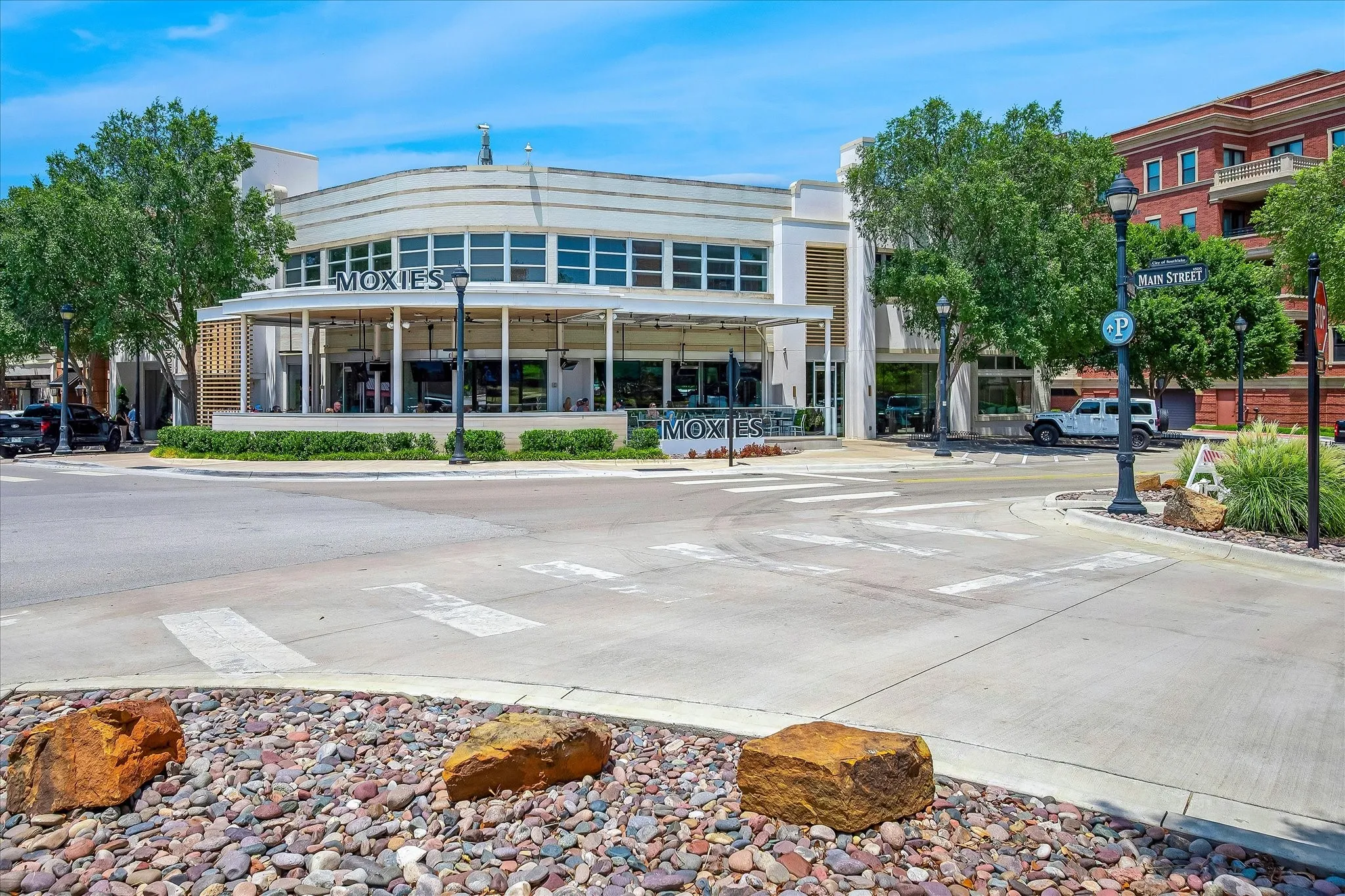 So many restaurants to chose from just a walk from your front door.