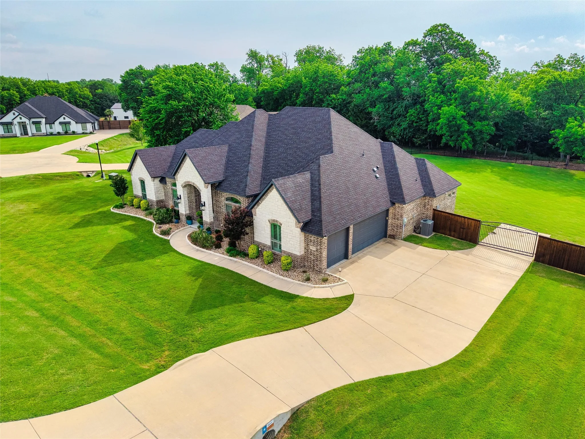 1.537 acres - fully fenced with Bermuda grass