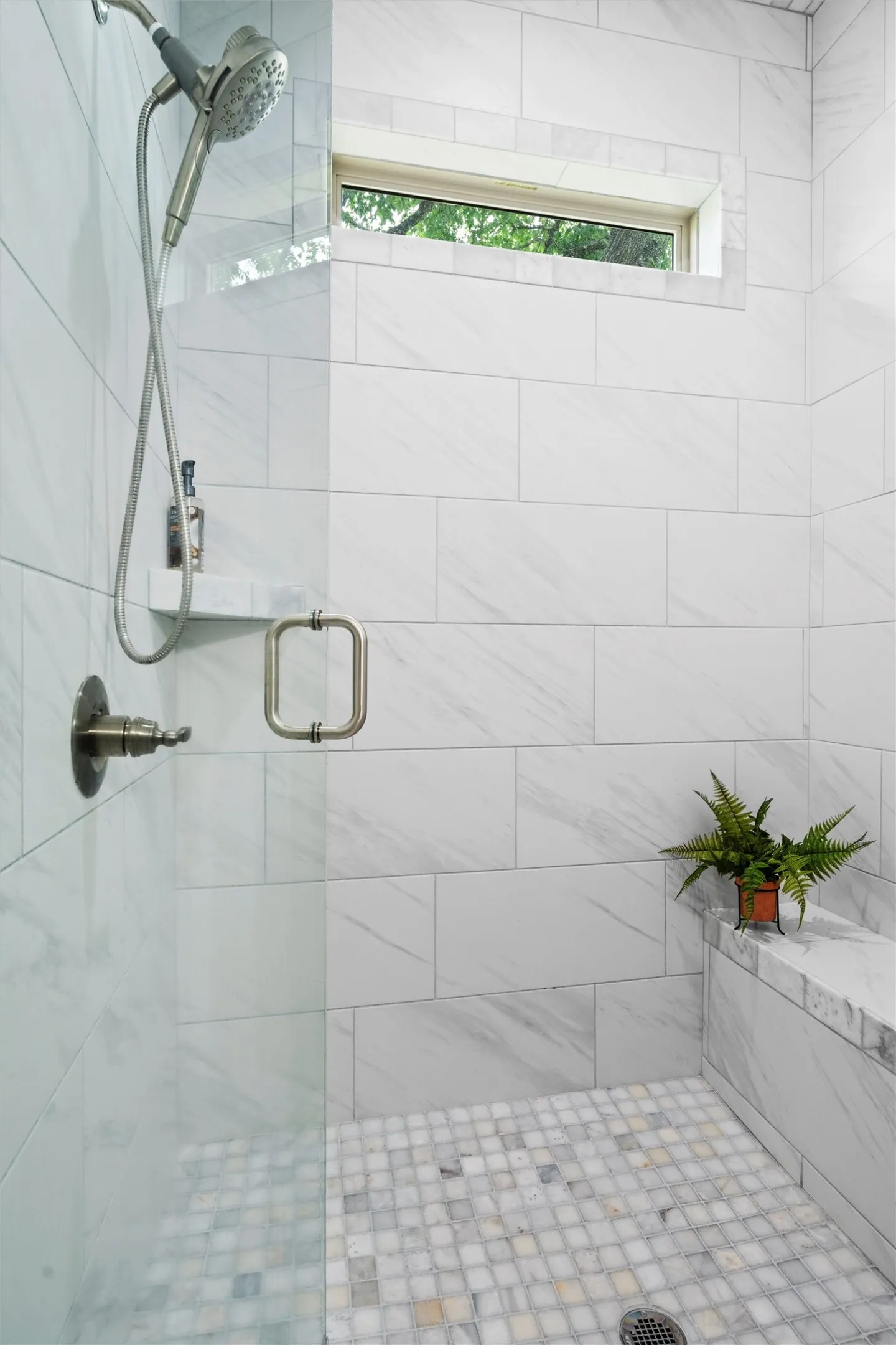 Private secondary bedroom's ensuite shower area