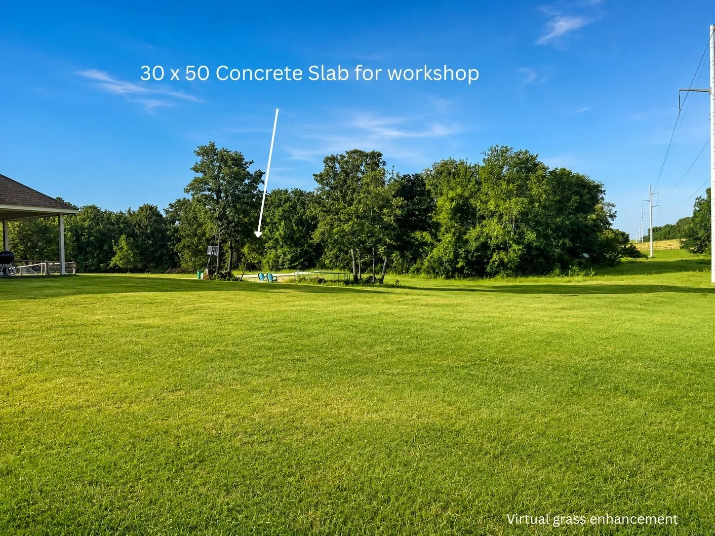 Enjoy wide-open outdoor space with plenty of room to create your dream backyard oasis.