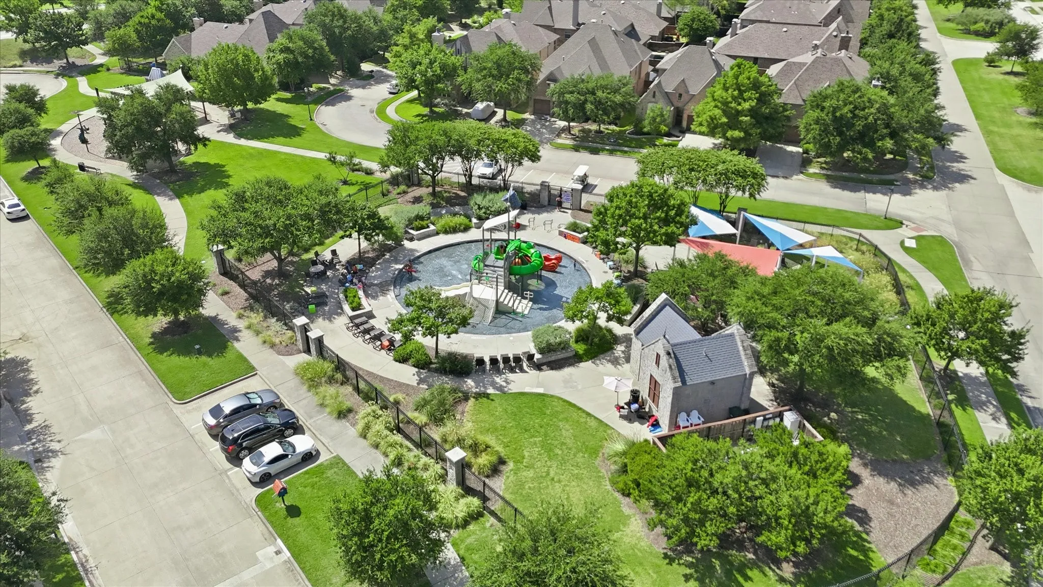 Splash pad great for the kids!