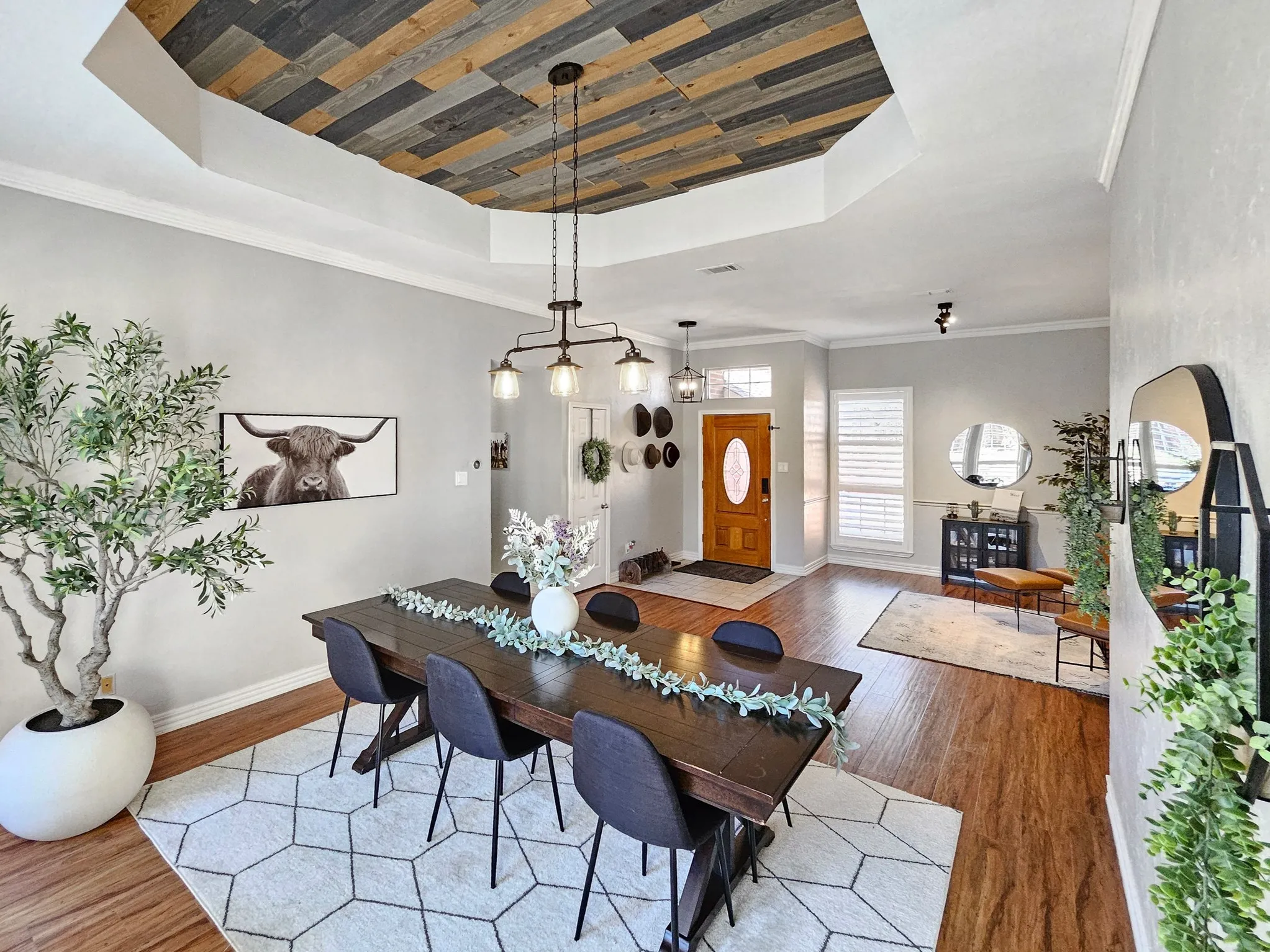 Dining Room Staged
