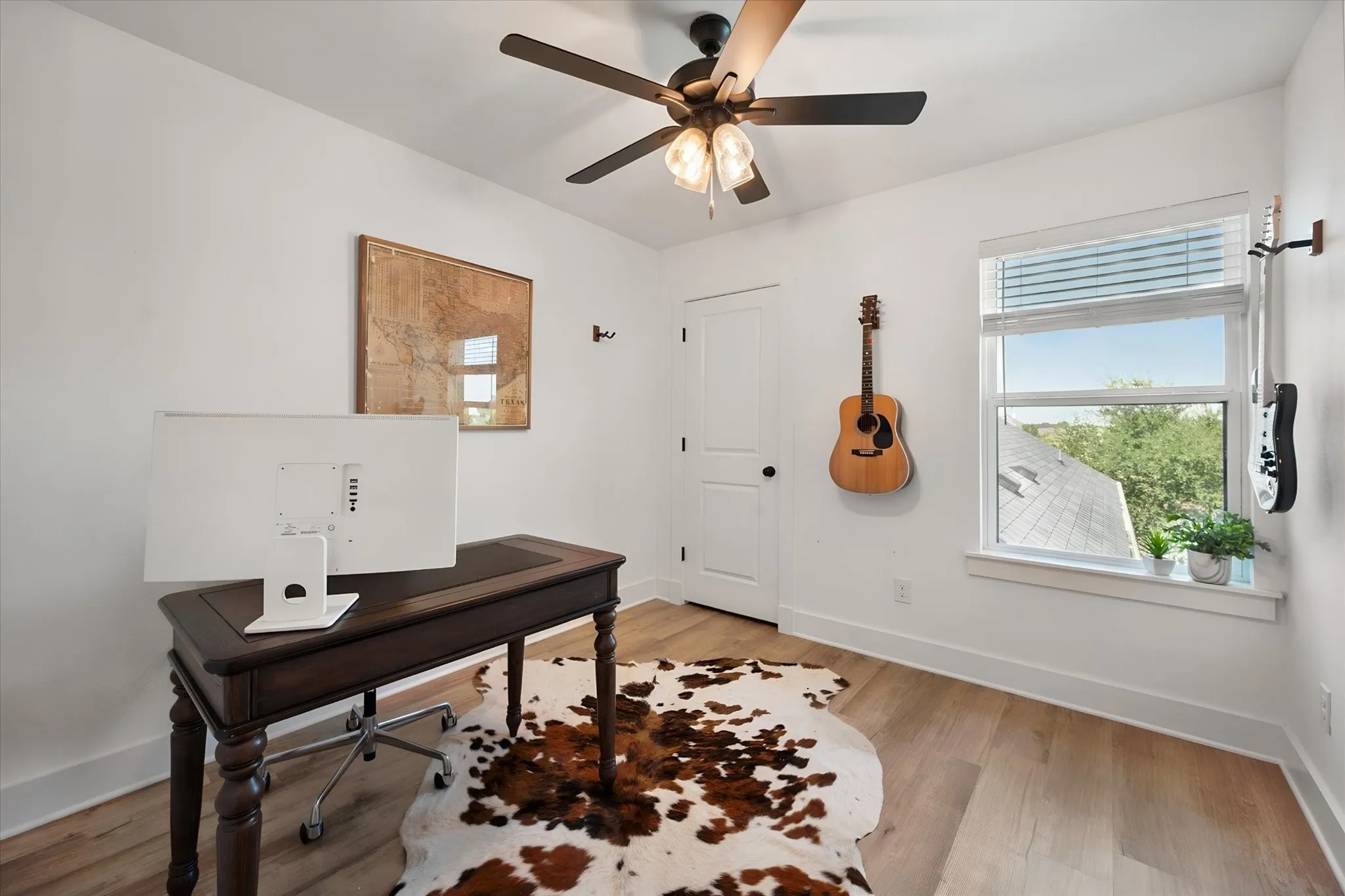 Fourth bedroom - upstairs - currently used as an office