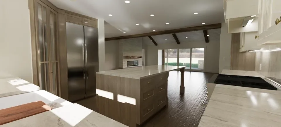 Plans for kitchen