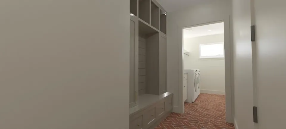 storage bench, Architectural plan
