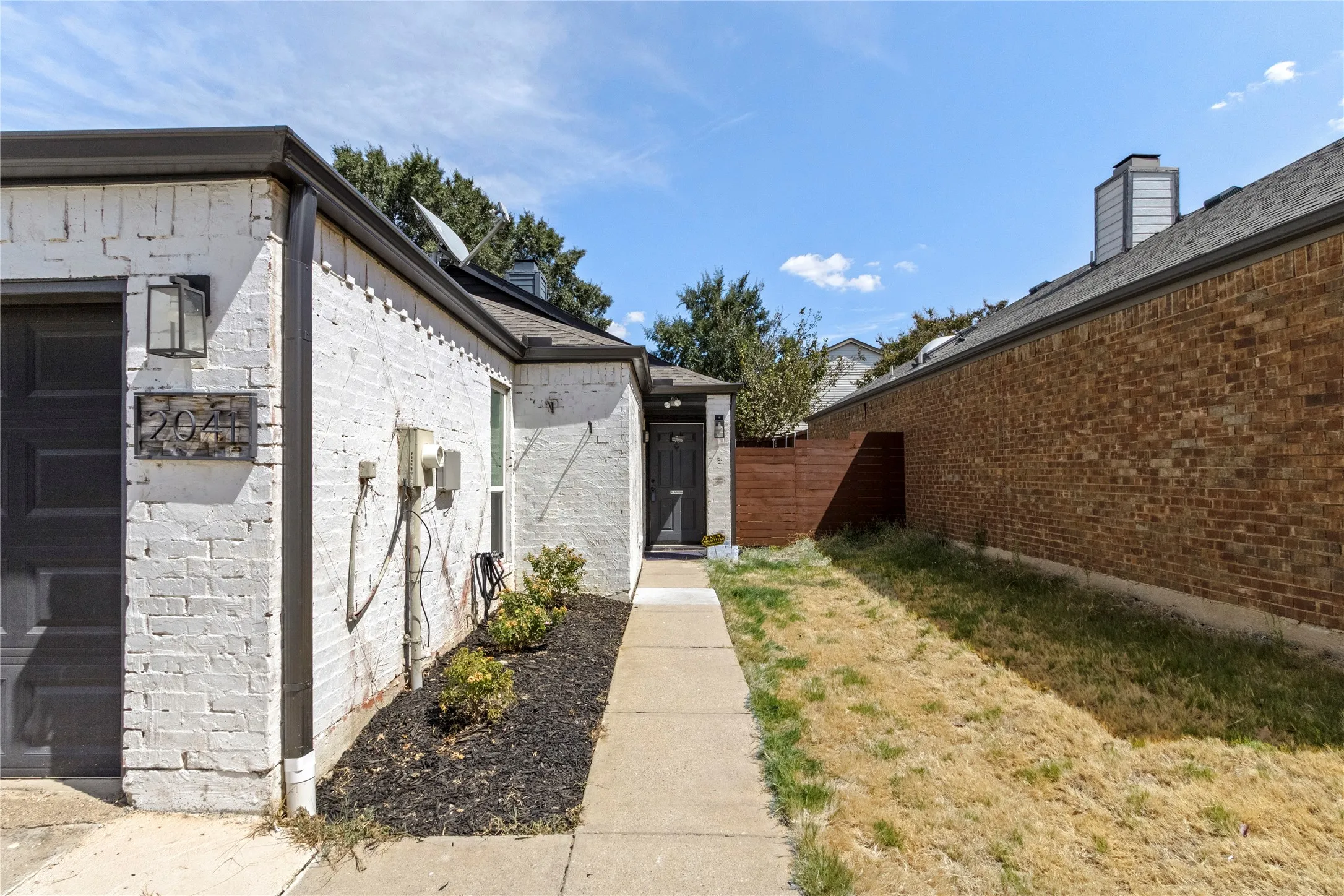 Front of home - address