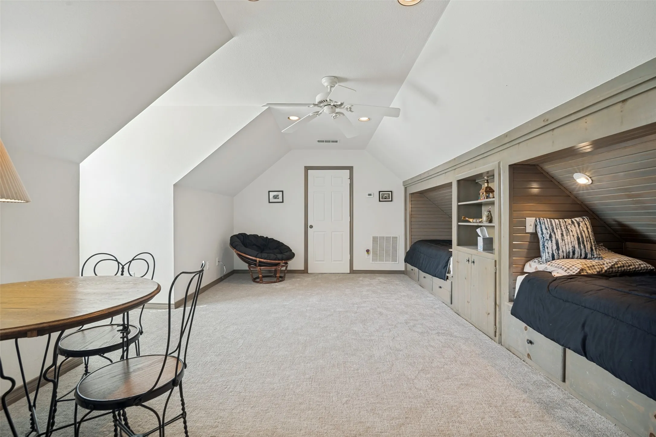 Large bonus room is above the garage.
