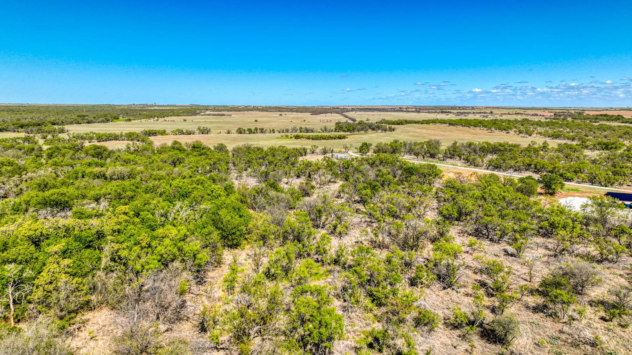 Expansive natural landscape featuring varied vegetation