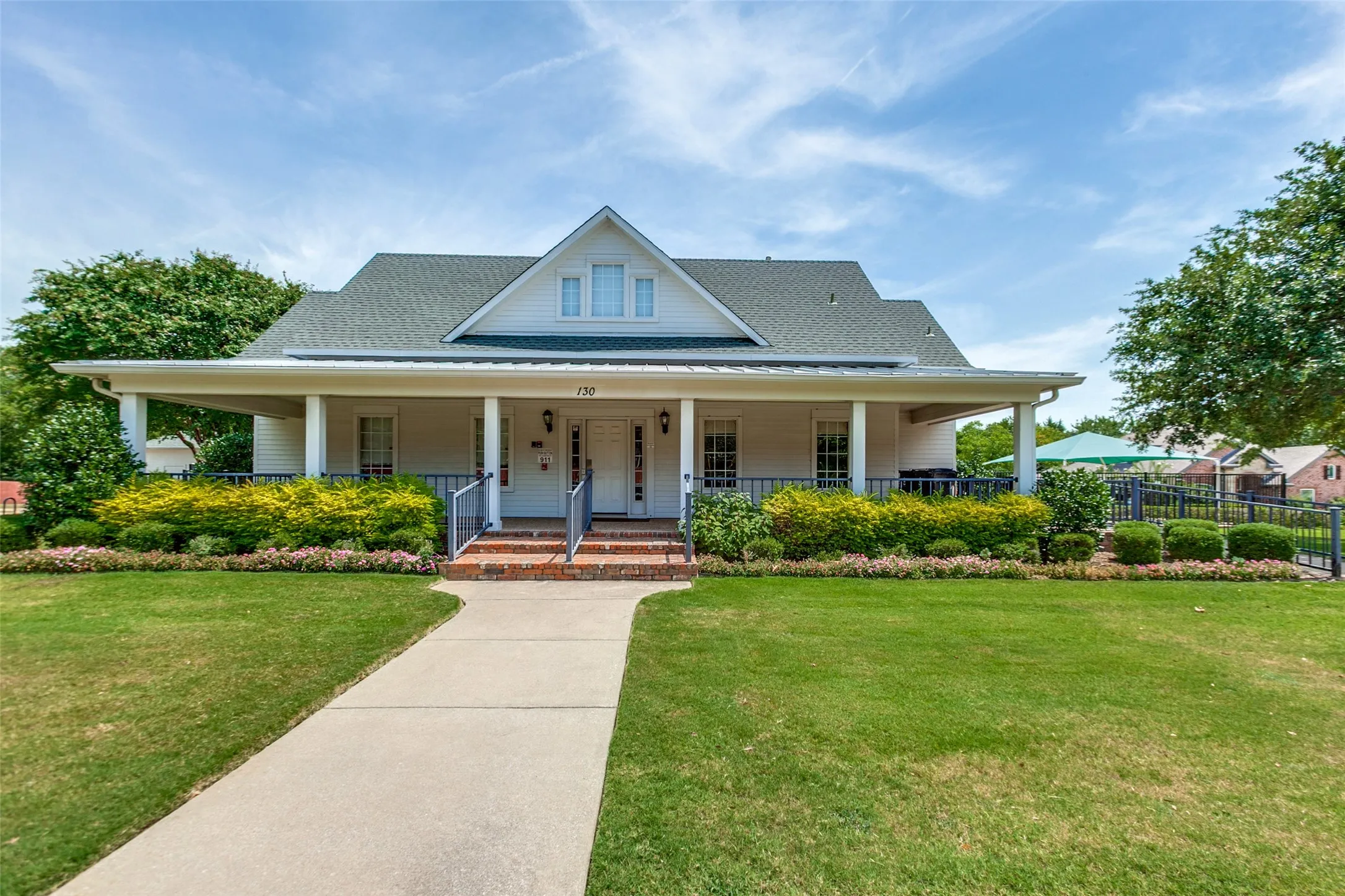 The clubhouse is 6 houses away and rentable for events