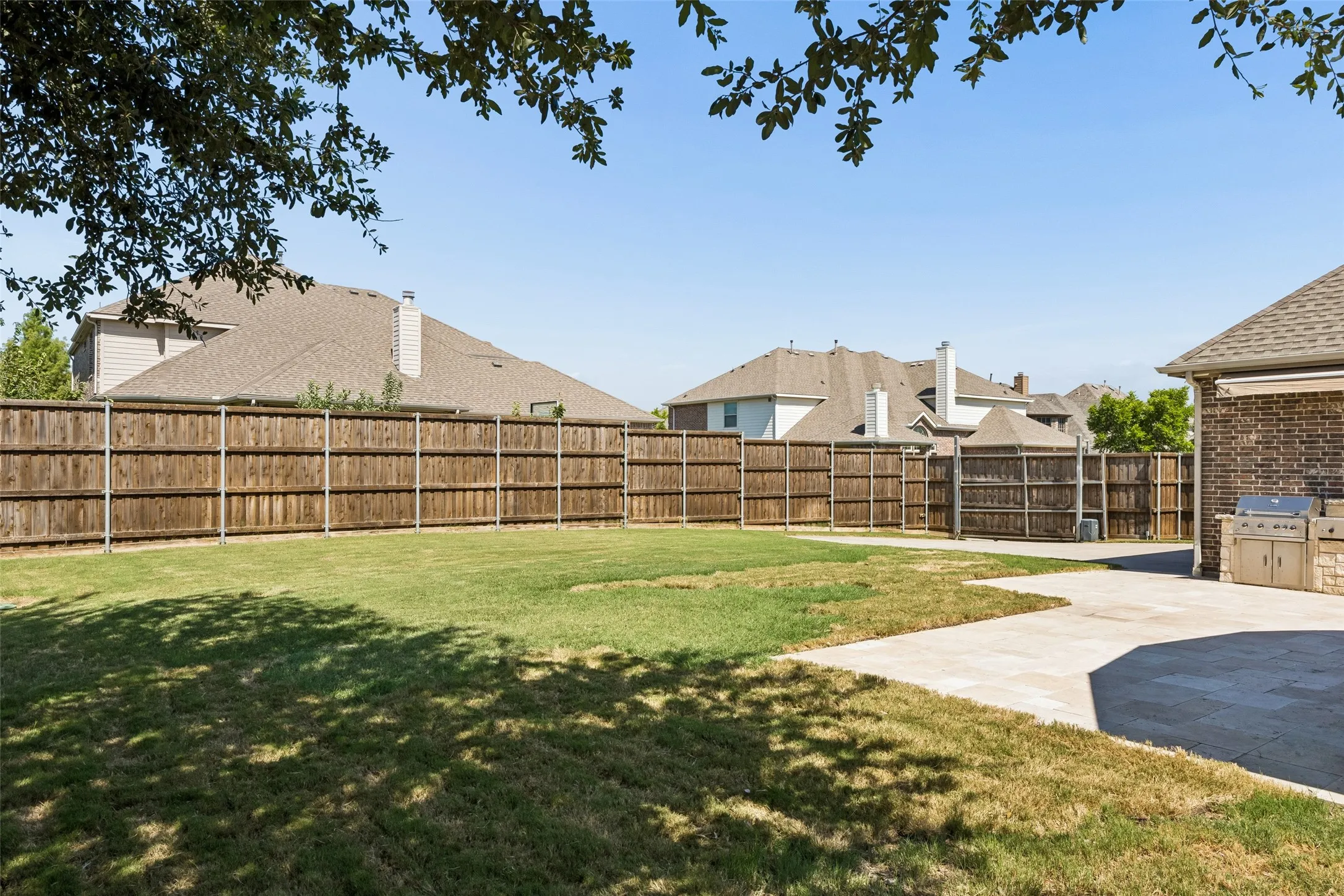 Corner lot with that extra big yard