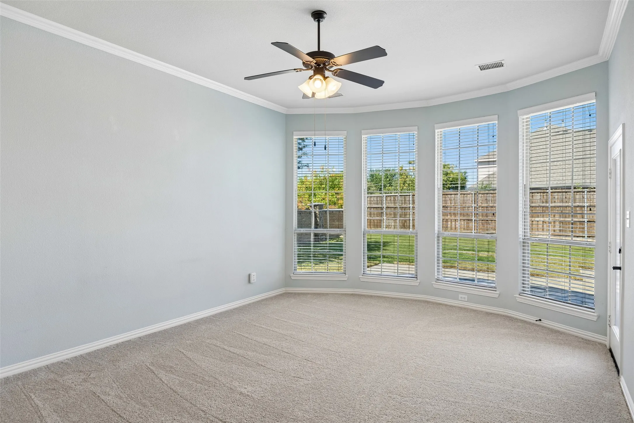Primary Bedroom with nice natural light
