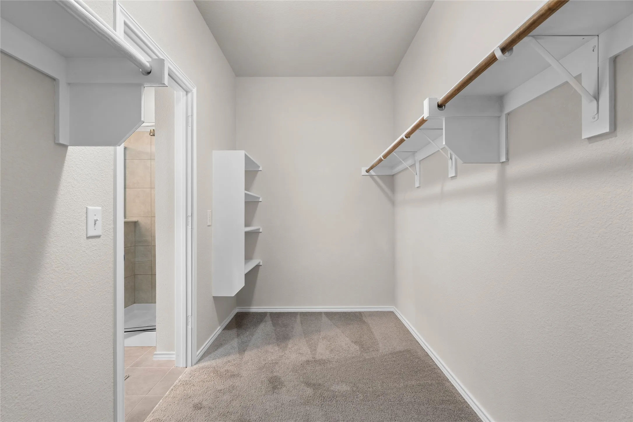 Primary walk-in closet