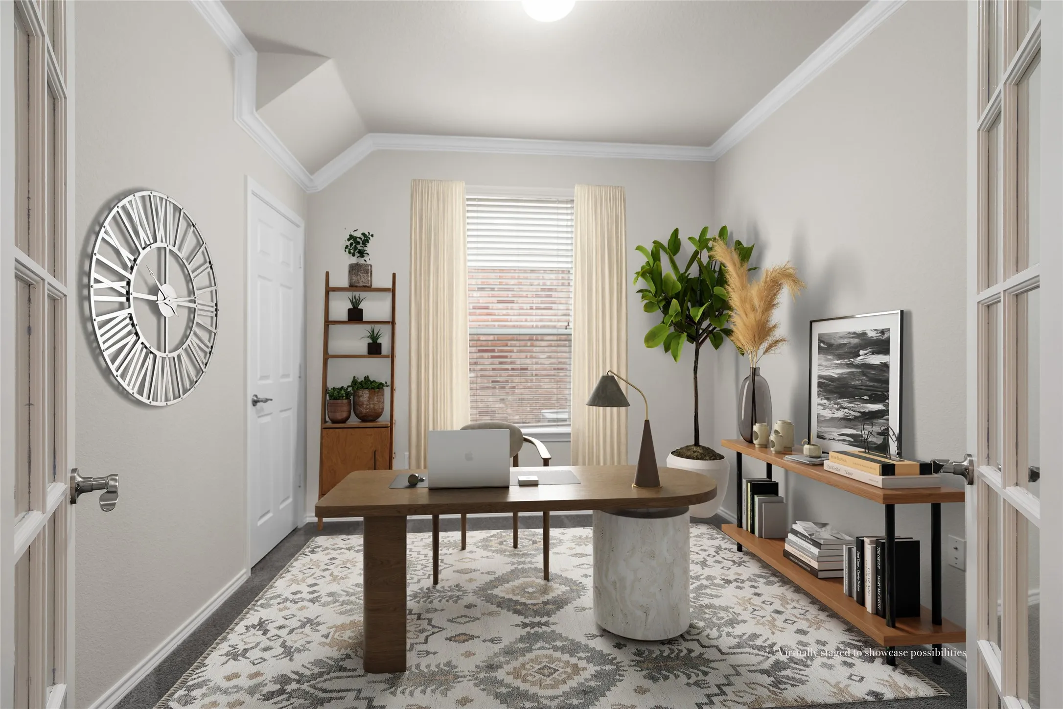 Virtually staged to showcase possibilities.